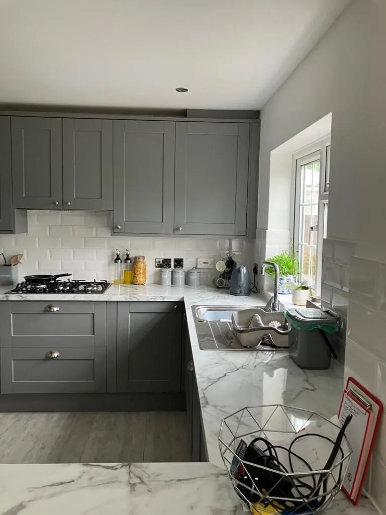 grey kitchen
